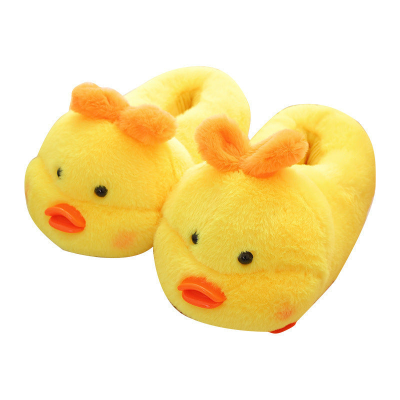 Winter Warm Home Floor Animal Dog Slippers